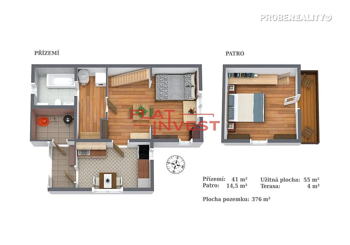 Prodej chaty/chalupy 60 m² s pozemkem 376 m² — photo 4