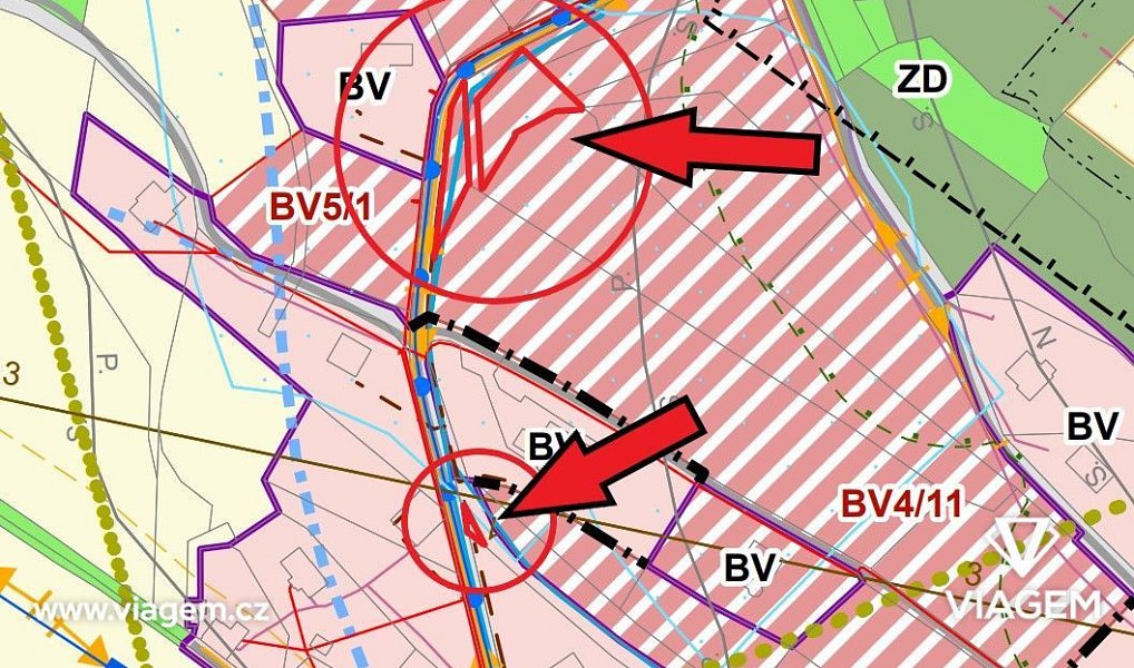Prodej stavebního pozemku 102 m², Chuchelna – náhled fotky 7