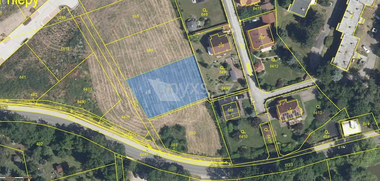 Prodej stavebního pozemku 967 m², Velké Přílepy