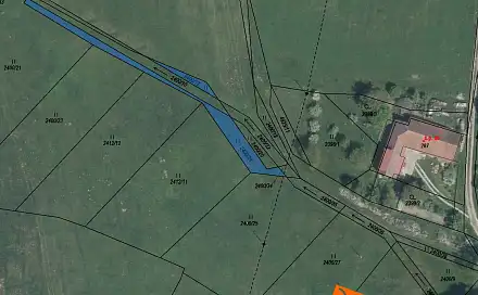 Prodej pozemku 150 m², Černovice, okres Pelhřimov