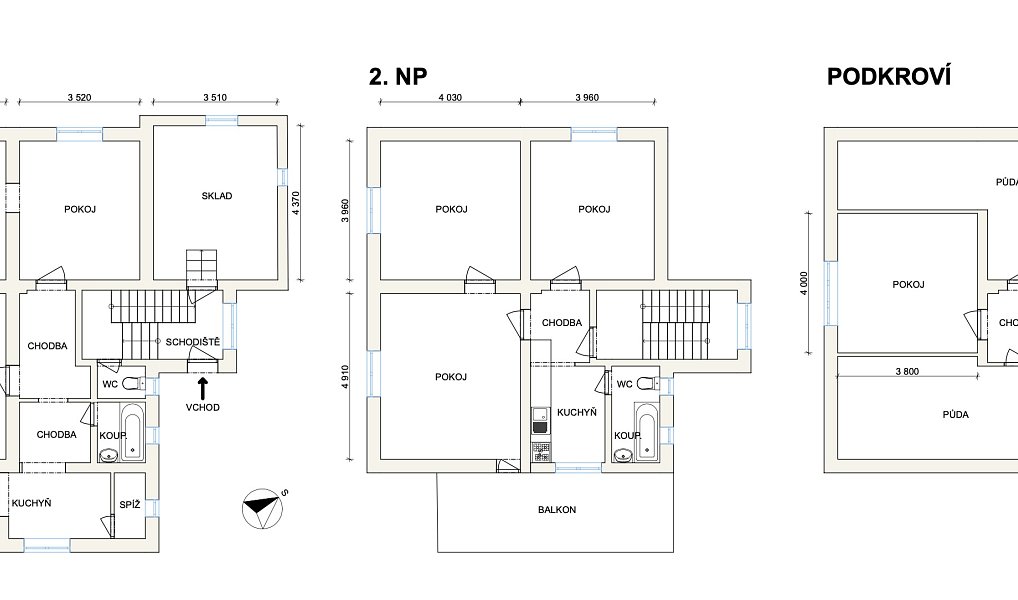 Prodej domu 260 m² s pozemkem 1 378 m², Vřesina – náhled fotky 3