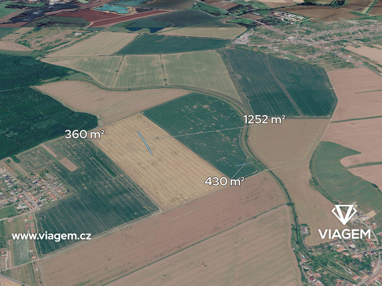 Prodej pole 1 706 m²