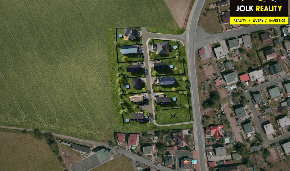Prodej stavebního pozemku 652 m², Služovice – náhled fotky 5