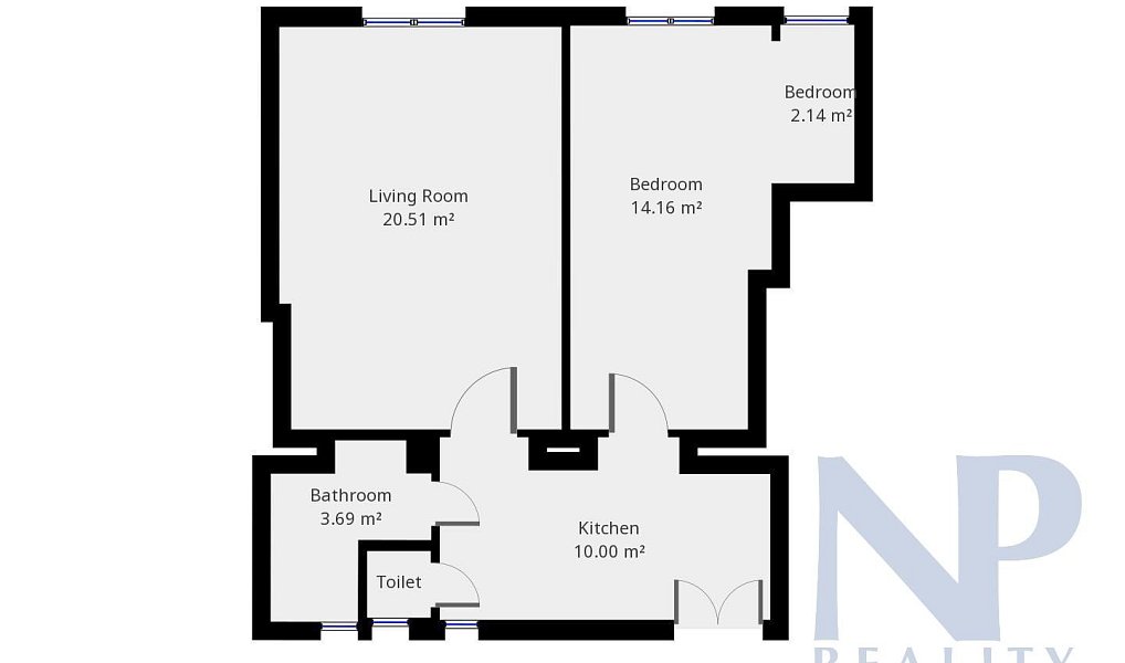 Pronájem bytu 2+kk 54 m², Praha – náhled fotky 10