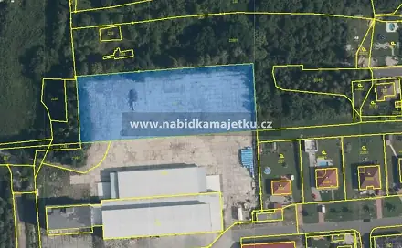 Prodej stavebního pozemku 5 535 m², Podbořany, okres Louny