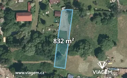 Prodej pole 416 m², Opařany, okres Tábor