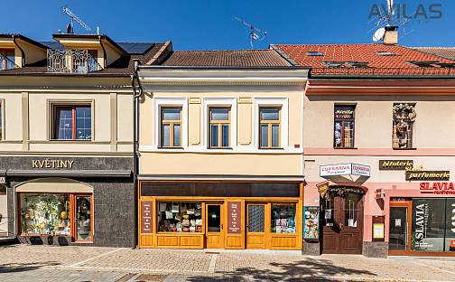 Prodej komerčního objektu (jiného typu) 390 m², Masarykovo náměstí, Benešov