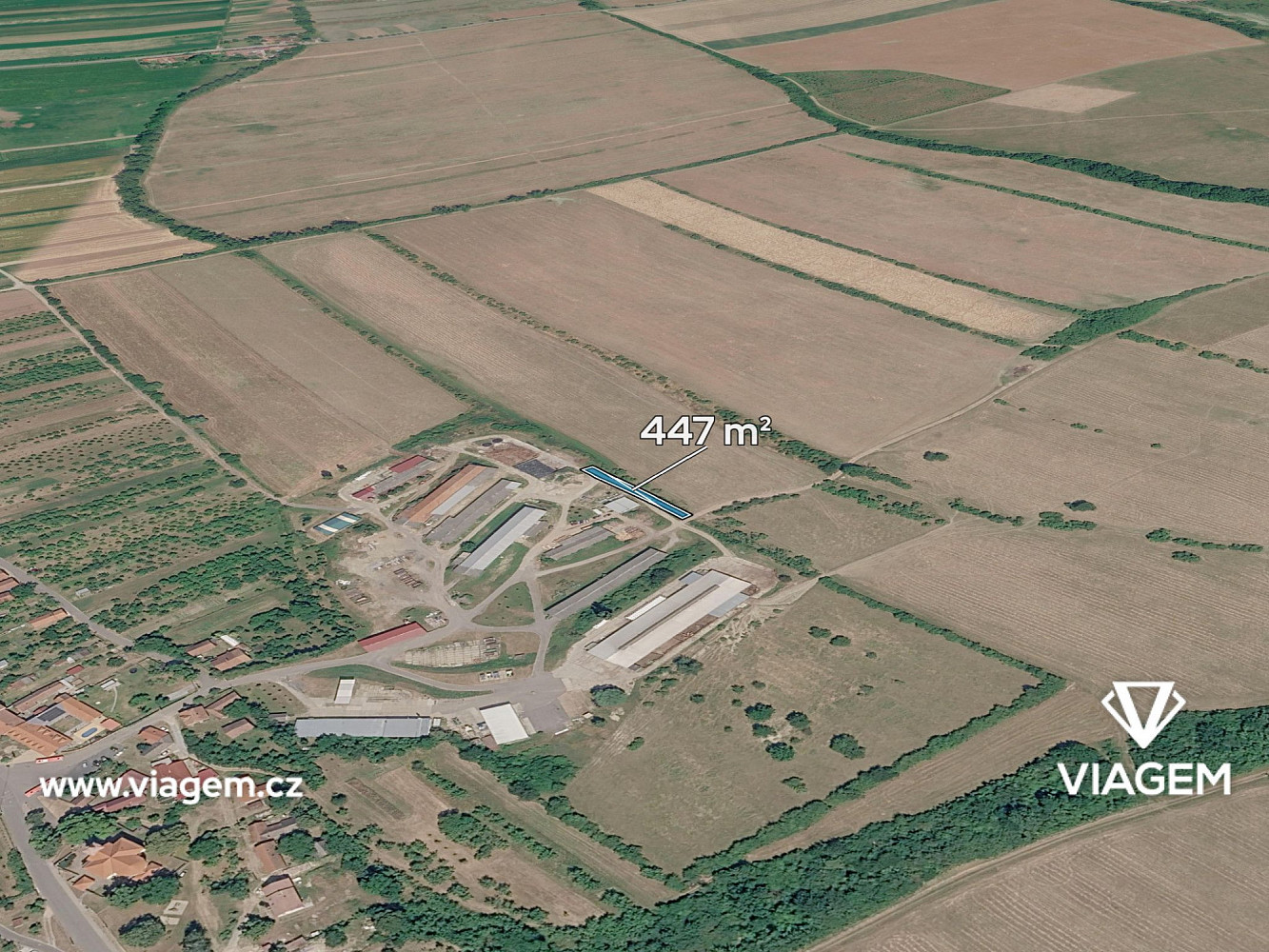 Prodej pole 447 m²