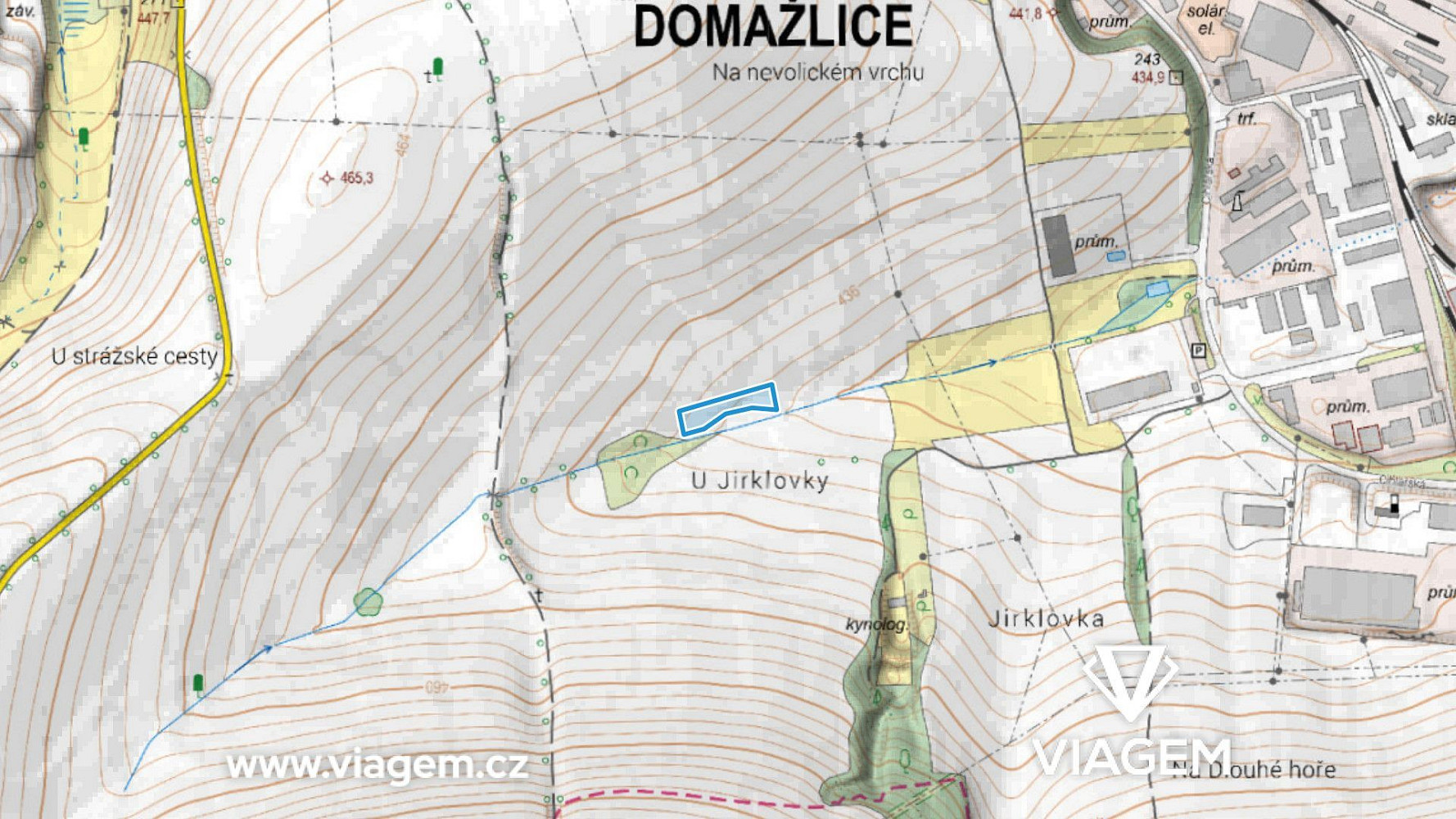 Prodej stavebního pozemku 365 m²
