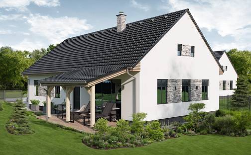 Prodej domu na klíč 140 m² s pozemkem 1 469 m², Česká Kamenice - Kerhartice, okres Děčín