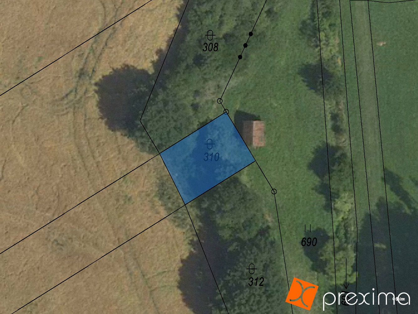 Prodej pozemku 182 m²