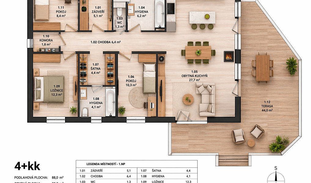 Prodej domu 88 m² s pozemkem 437 m², Olešnice – náhled fotky 10