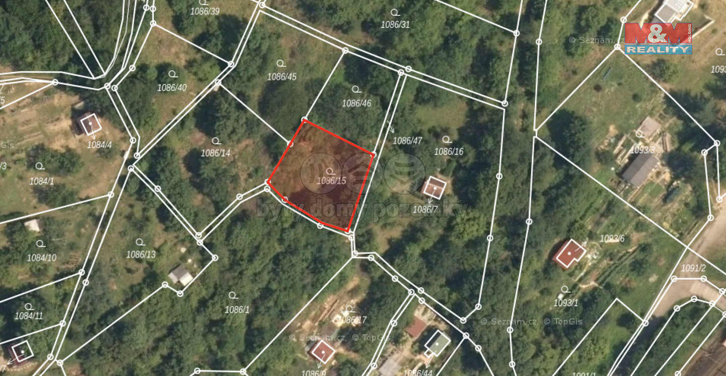 Prodej zahrady 461 m²
