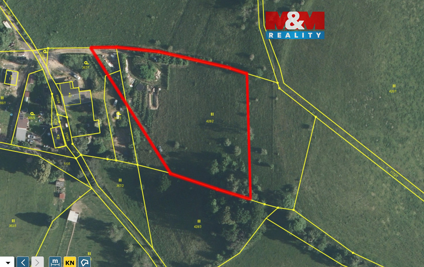 Prodej stavebního pozemku 5 870 m²