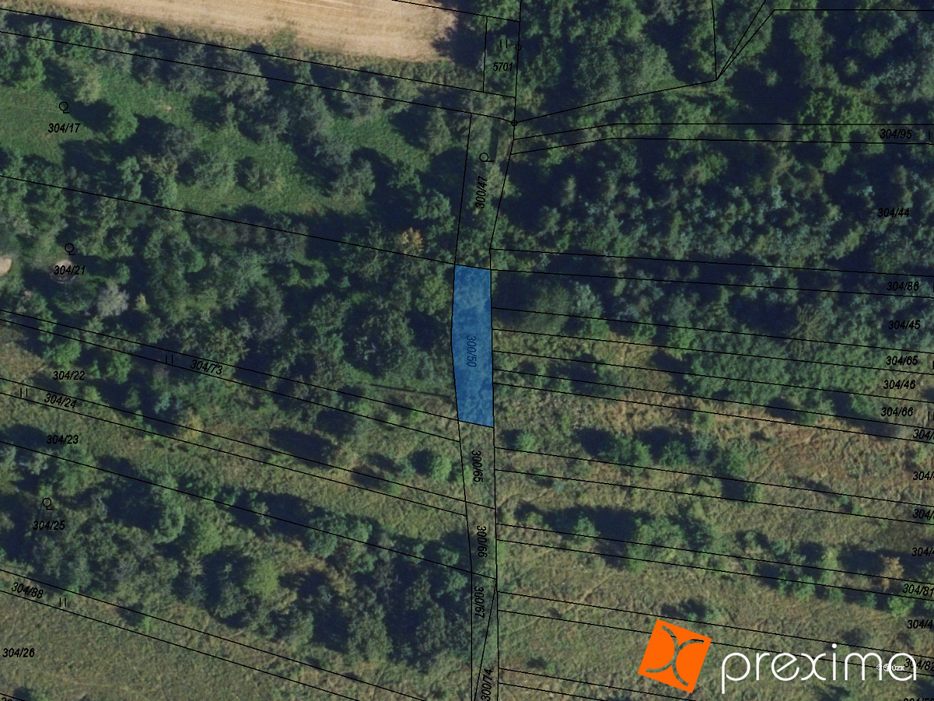 Prodej lesa 194 m²