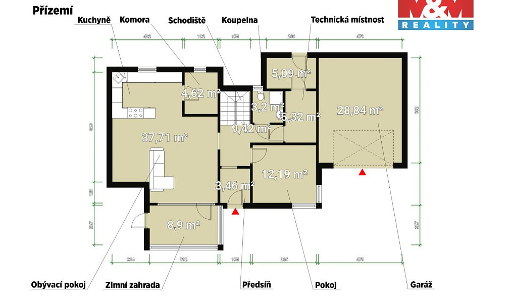 Prodej domu 157 m² s pozemkem 1 029 m², Dolany – náhled fotky 3