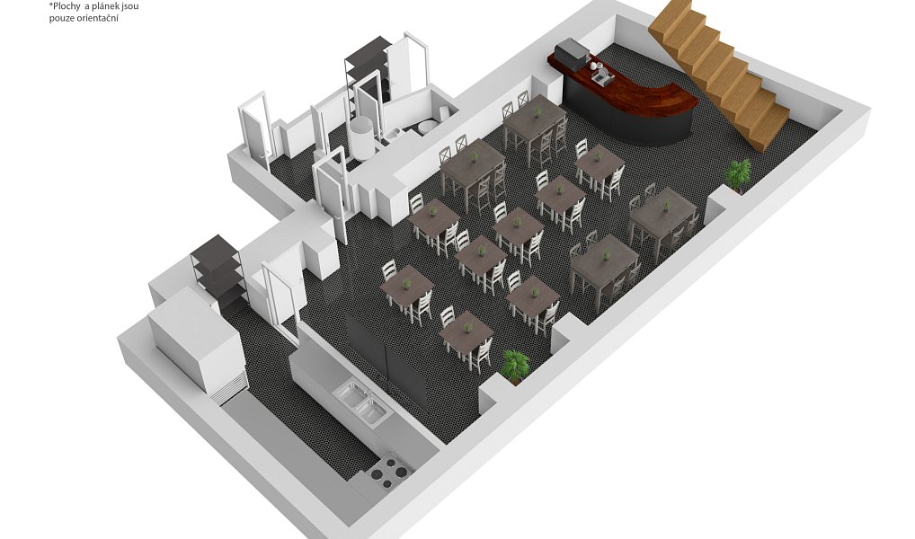 Pronájem restaurace 173 m², Praha – náhled fotky 14