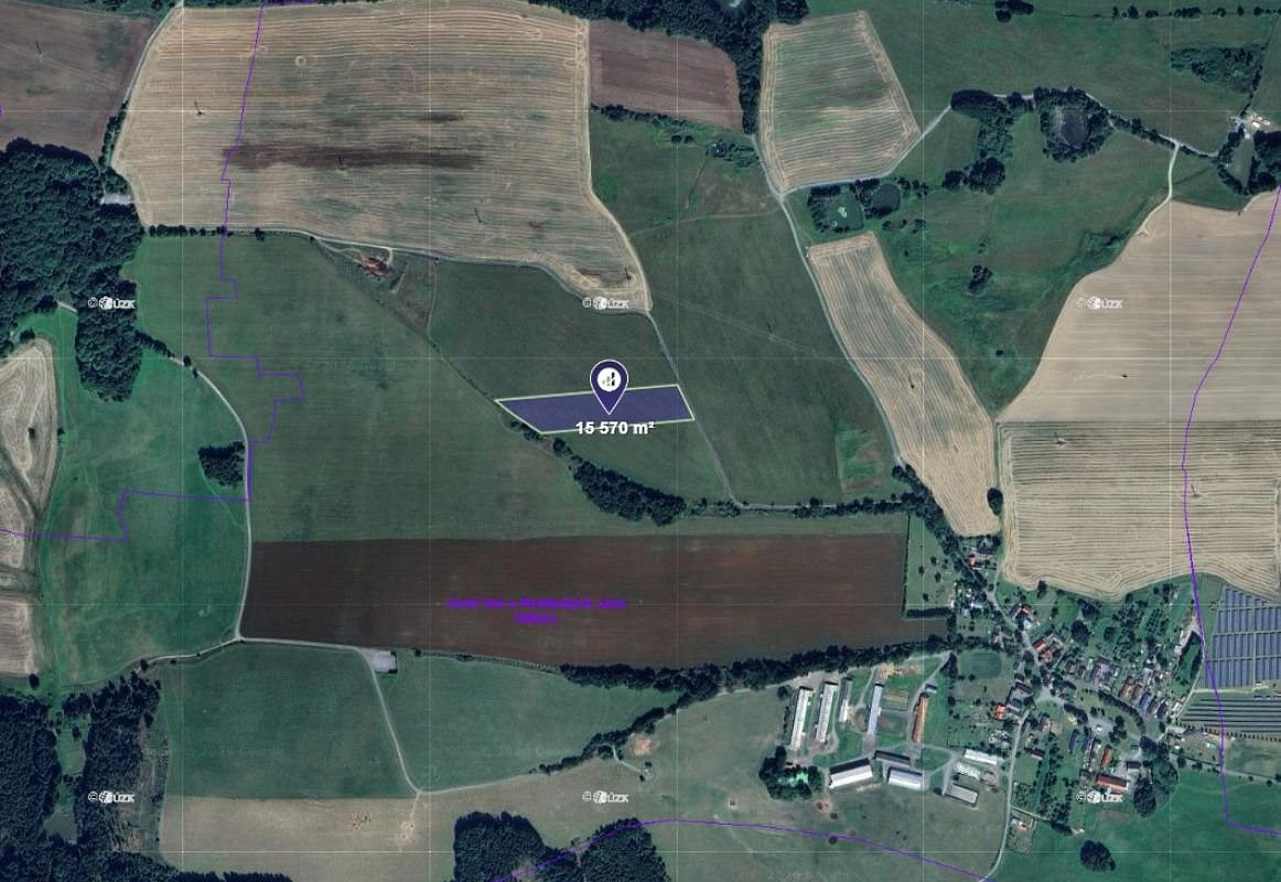 Prodej louky 2 595 m² – pohled 2