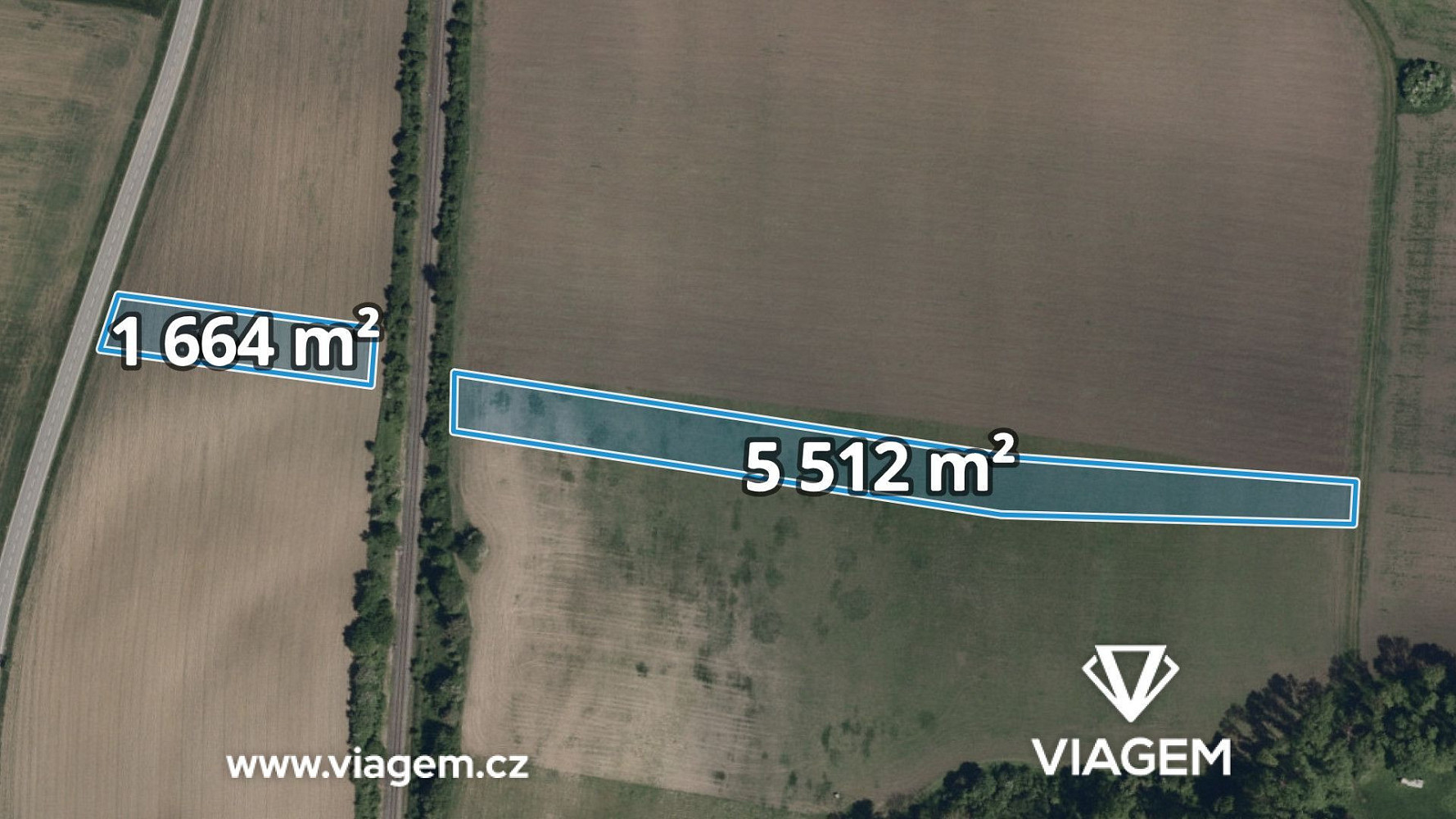 Prodej pole 3 588 m²