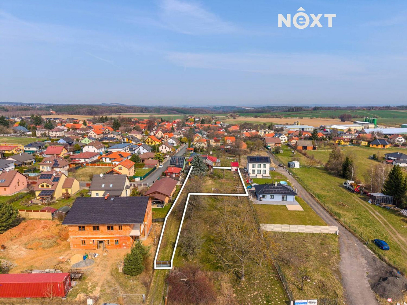 Prodej stavebního pozemku 1 445 m²