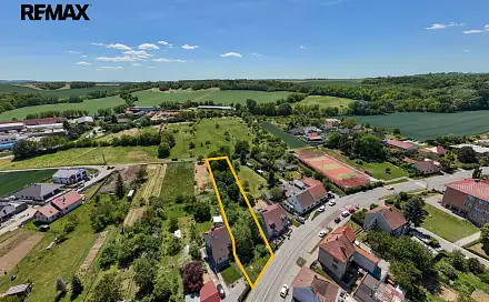 Prodej stavebního pozemku 1 659 m², Želešice, okres Brno-venkov