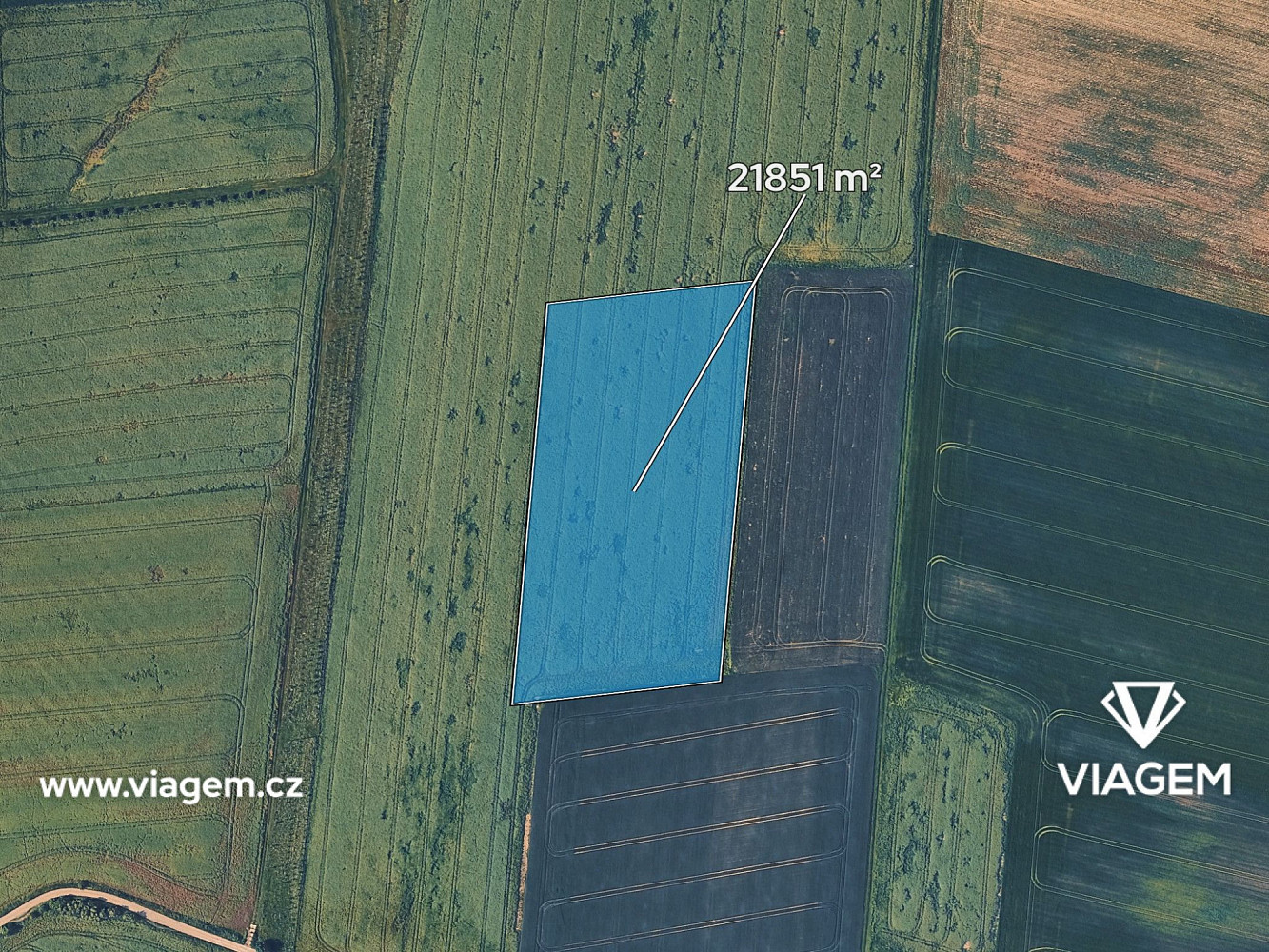 Prodej pole 2 427 m² — photo 2