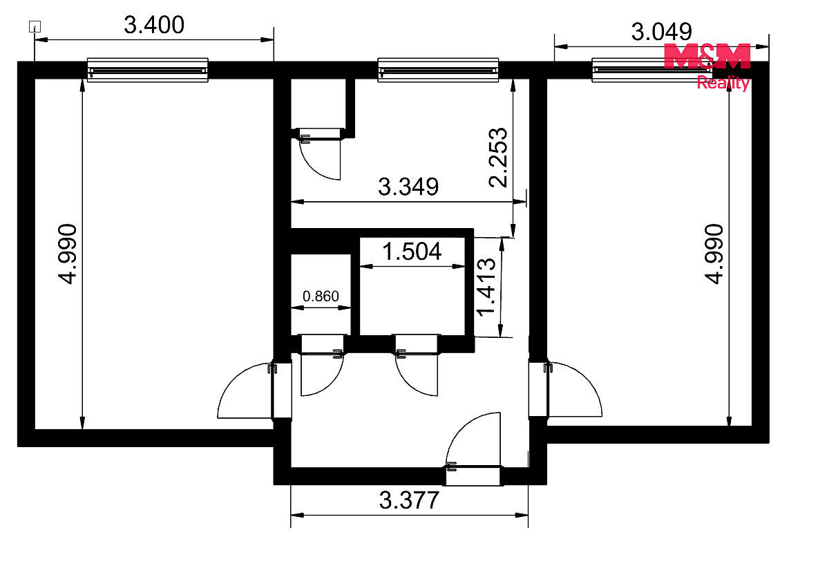 Prodej bytu 2+1 52 m² – fotografie 5