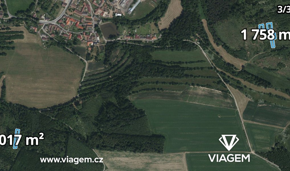 Prodej lesa 12 665 m², Radkovice u Budče – náhled fotky 9
