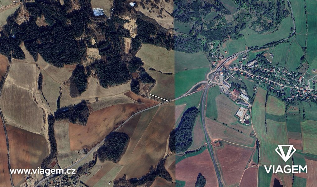 Prodej pole 403 m², Vidochov – náhled fotky 3