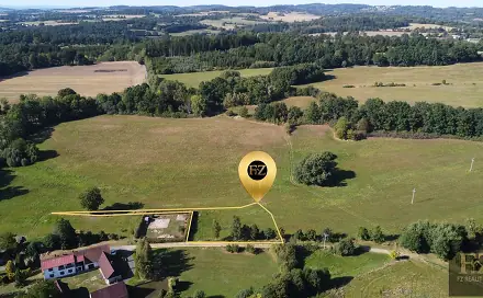 Prodej stavebního pozemku 2 120 m², Přeštěnice, okres Písek