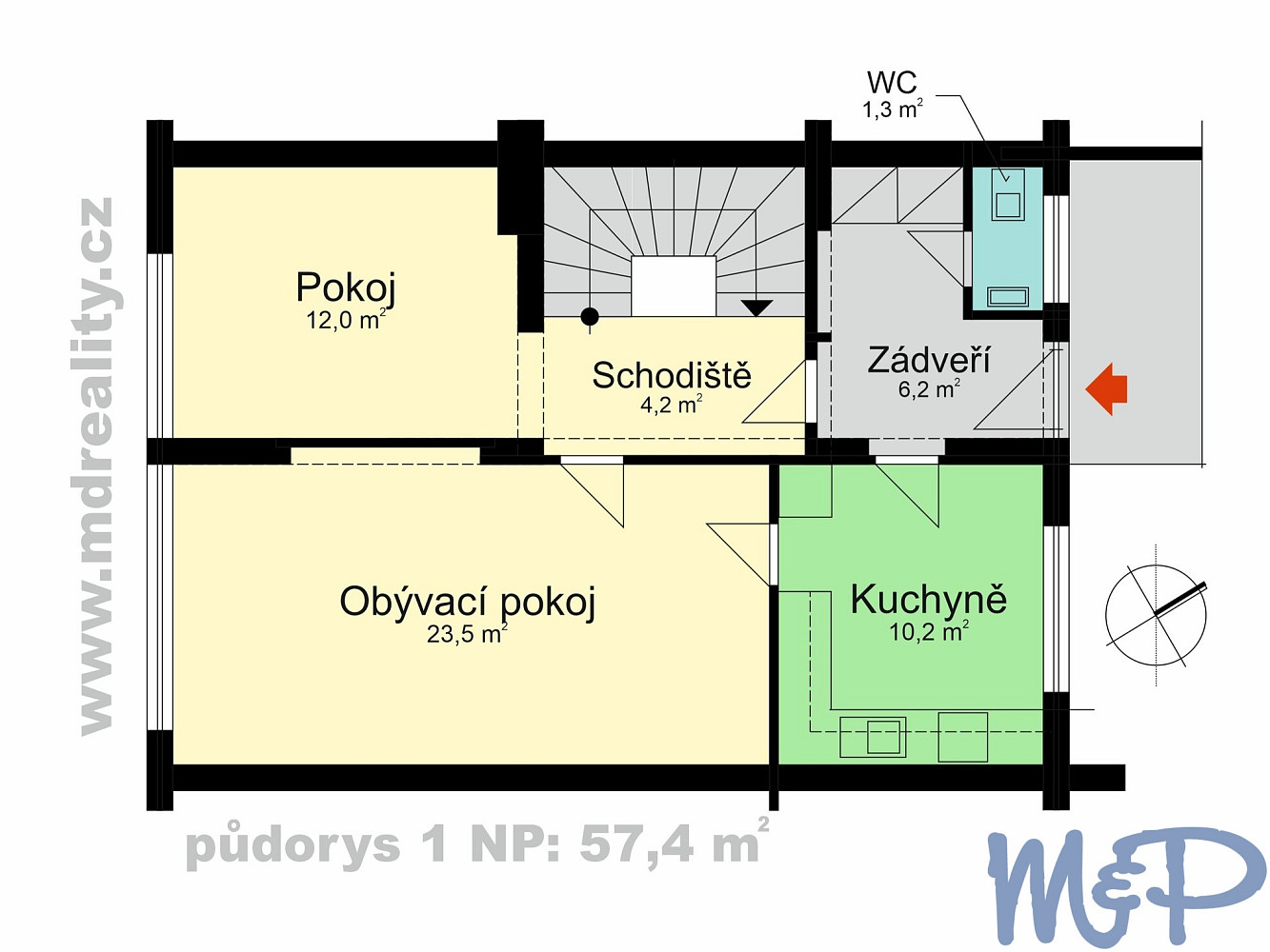 Prodej domu 175 m² s pozemkem 335 m² – fotografie 2