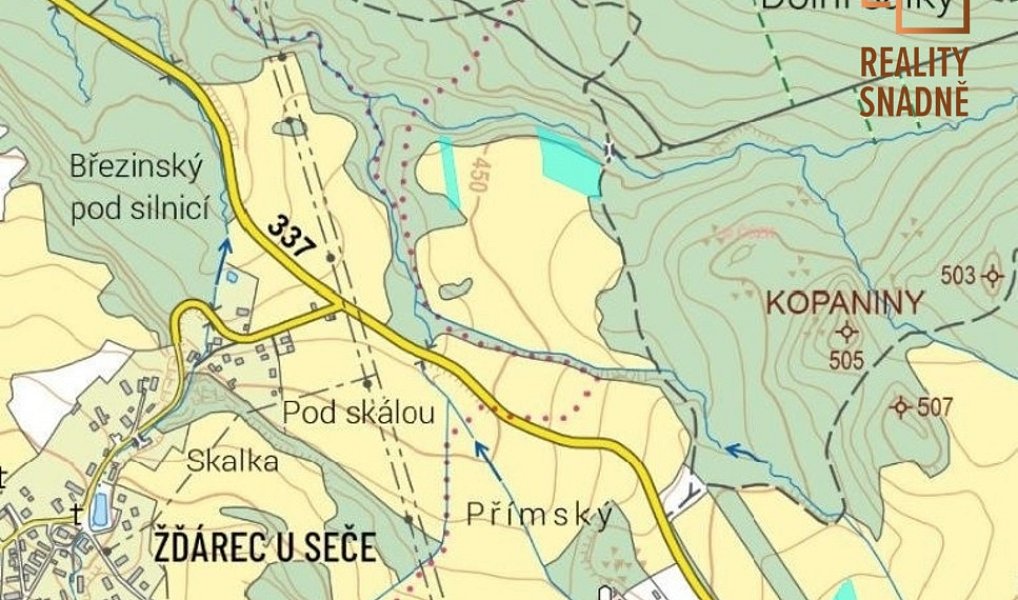 Prodej pole 32 894 m², Seč – náhled fotky 6