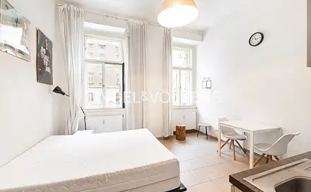Pronájem bytu 1+kk 23 m², Legerova, Praha 2 - Nové Město