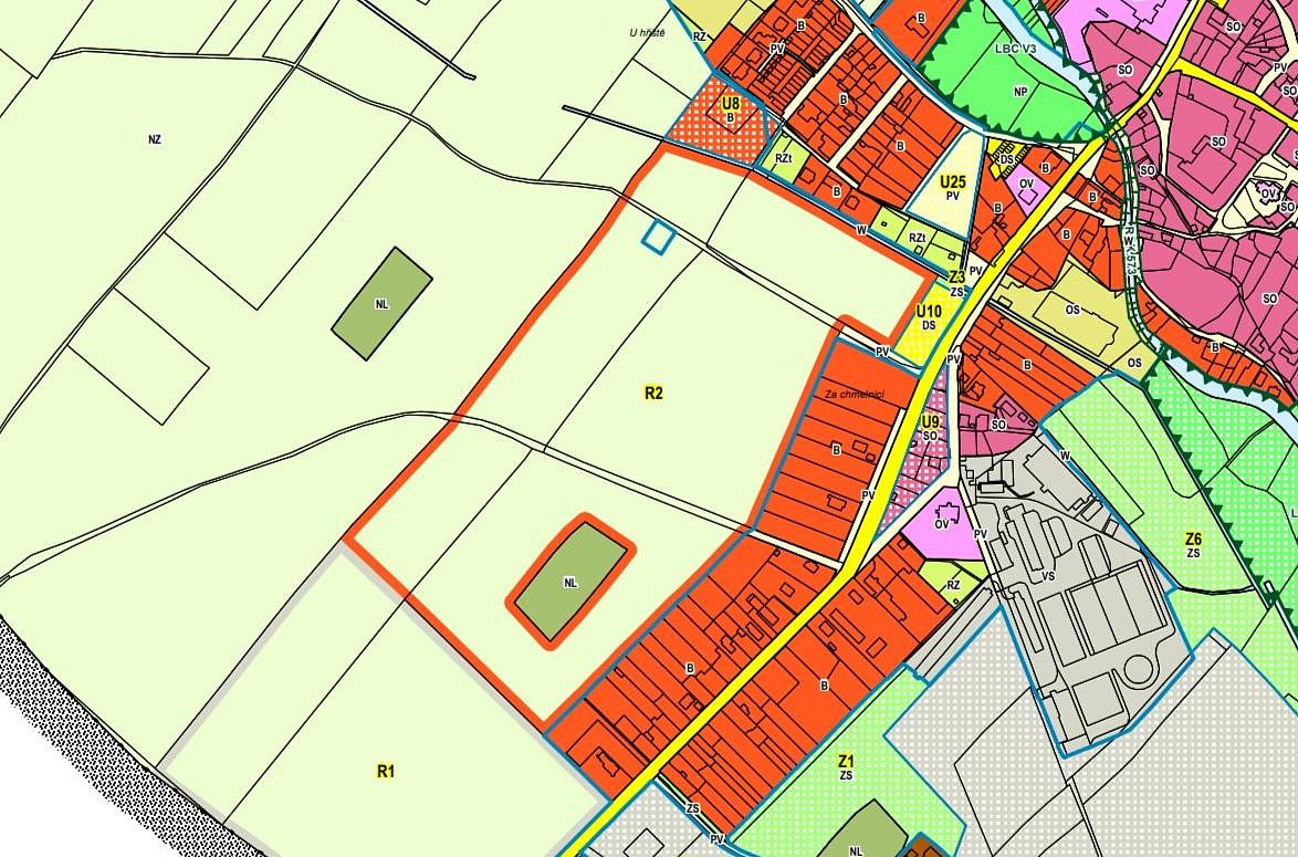 Prodej stavebního pozemku 25 226 m² – pohled 6