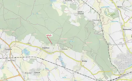 Dražba lesa 2 332 m², Dobříkov