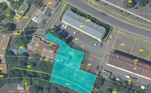 Prodej stavebního pozemku 1 223 m², Tyršova, Dubí - Pozorka, okres Teplice