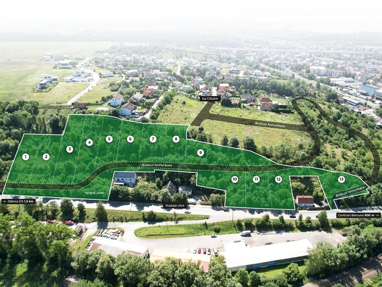 Prodej stavebního pozemku 15 999 m²