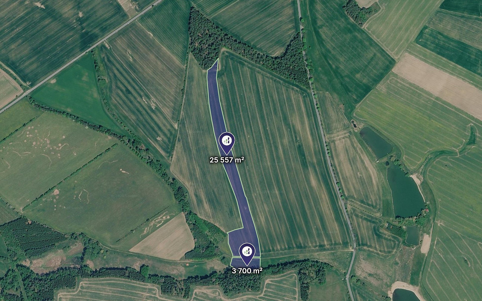 Prodej pole 29 257 m²