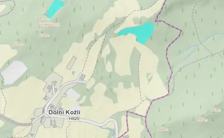 Prodej lesa 2 714 m², Pěčnov - Dolní Chřibská