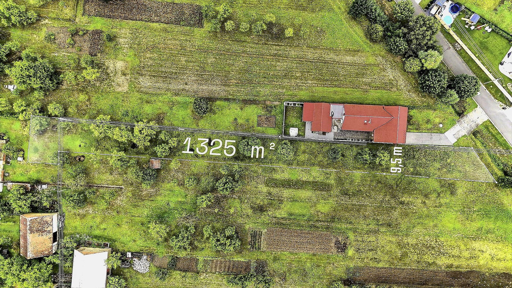 Prodej stavebního pozemku 1 325 m² – fotografie 4