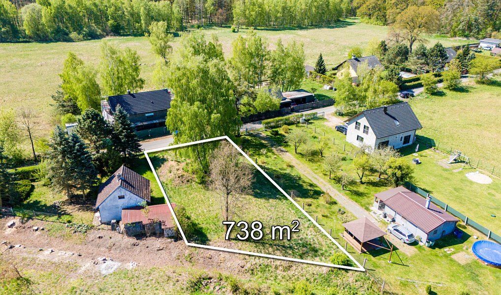 Prodej stavebního pozemku 738 m², Sadská – náhled fotky 3