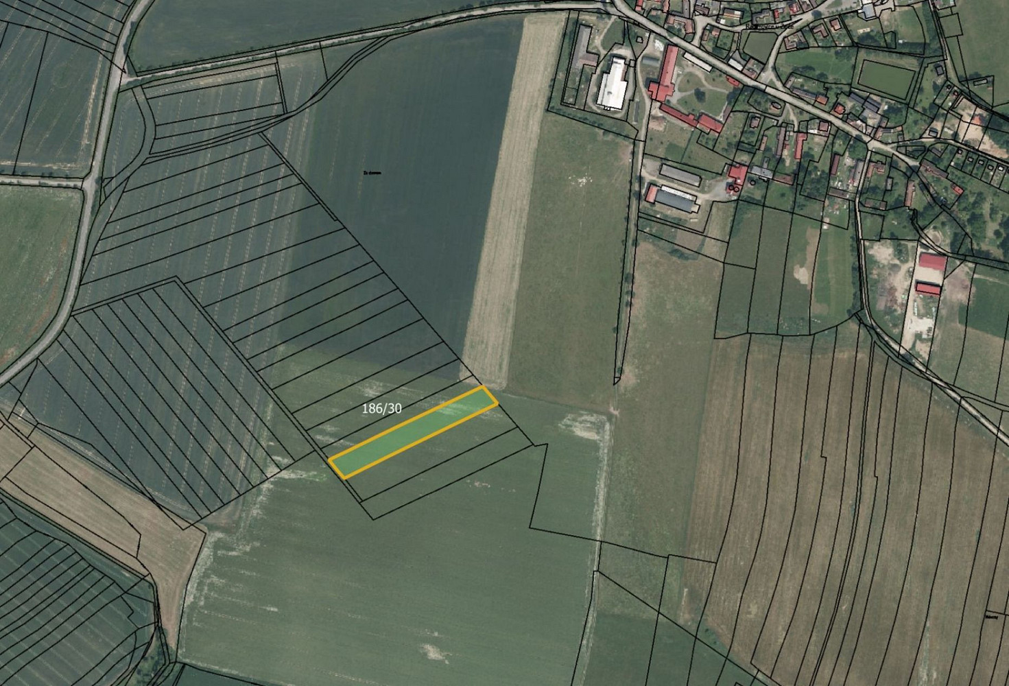Prodej pole 7 216 m²
