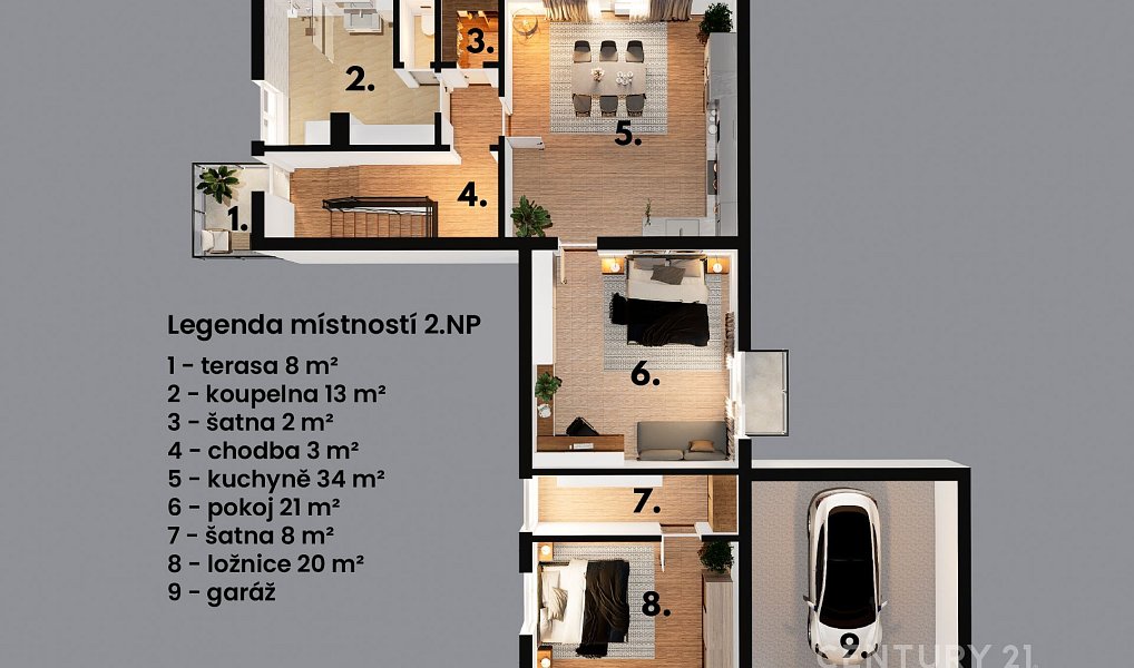 Prodej domu 229 m² s pozemkem 646 m², Sehradice – náhled fotky 27
