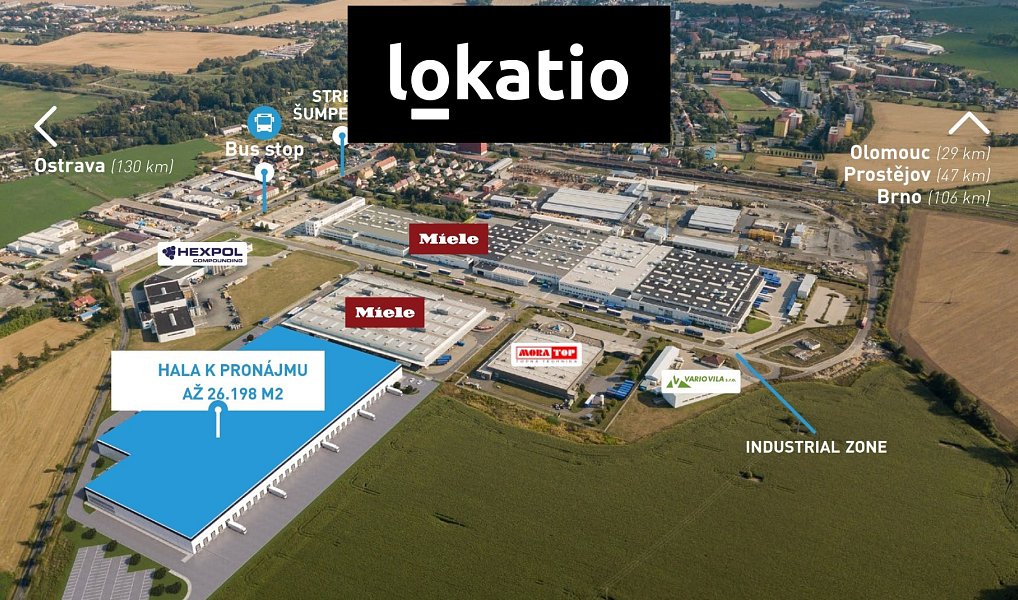 Pronájem skladovacích prostor 26 198 m², Uničov – náhled fotky 4