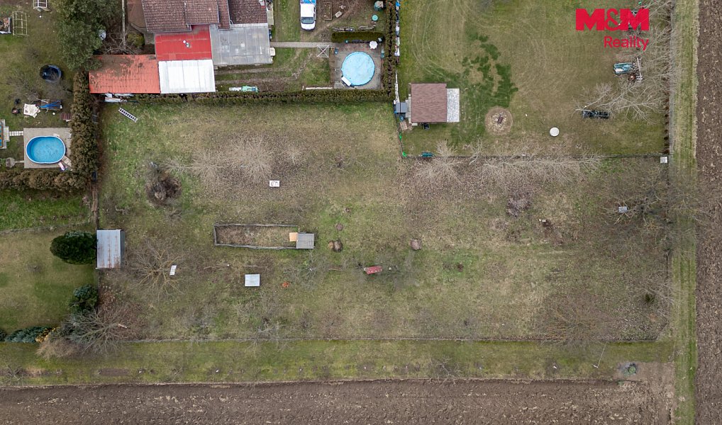 Prodej stavebního pozemku 1 279 m², Dub nad Moravou – náhled fotky 7