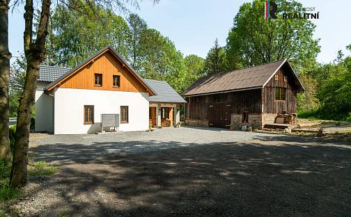 Prodej domu 202 m² s pozemkem 1 816 m², Rudná pod Pradědem - Stará Rudná, okres Bruntál