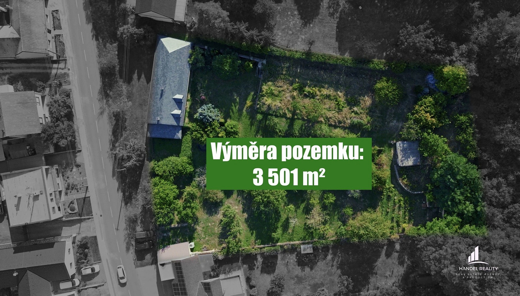Prodej stavebního pozemku 3 500 m² – fotografie 4