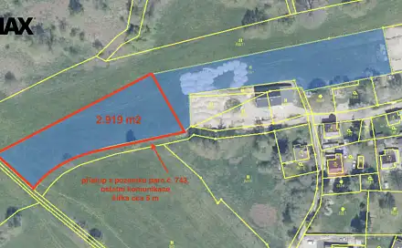Prodej louky 2 919 m², Kraslice, okres Sokolov