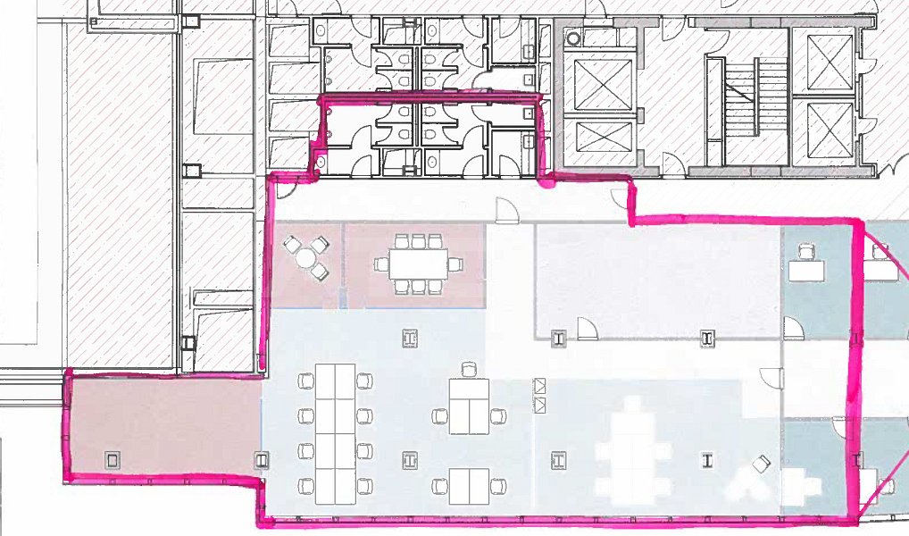 Pronájem kanceláře 431 m², Praha – náhled fotky 3