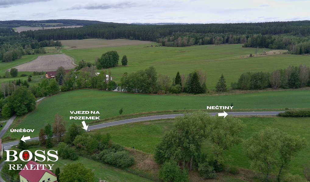 Prodej pole 12 452 m², Úněšov – náhled fotky 3